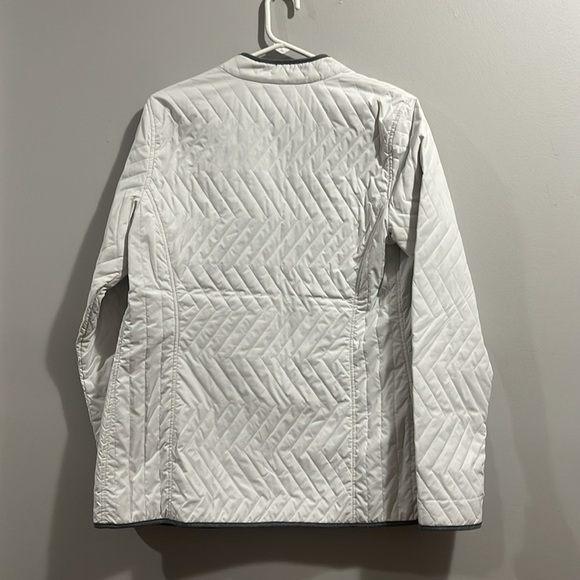 RENUAR white/cream button down puffer jacket - Picture 9 of 9